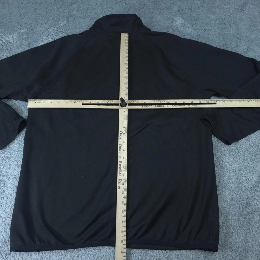 The North Face Jacket Mens XL Black Softshell Full Zip Kansas City NF0A3S06